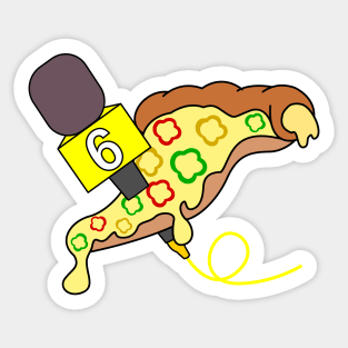 Pepper Ninja Slice Sticker